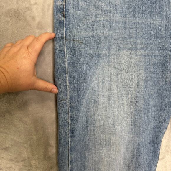 Lucky Brand 181 Relaxed Straight Jeans Mens 36*30 Medium Wash Stretch Pockets - Picture 4 of 16
